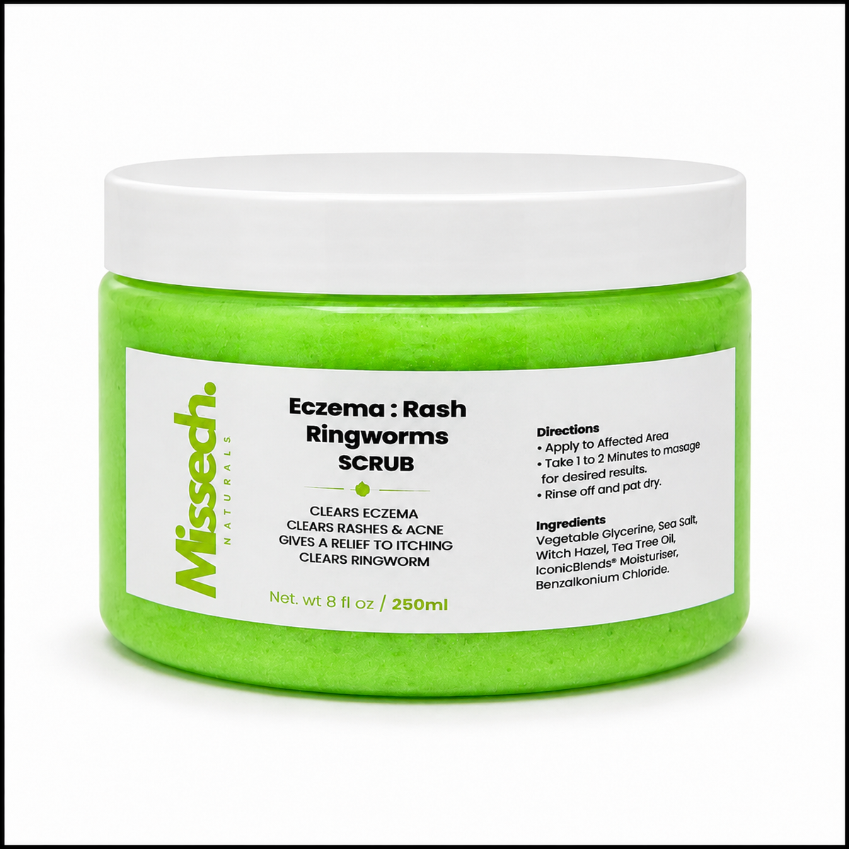 Ezcema , Rash, Body Acne Scrub