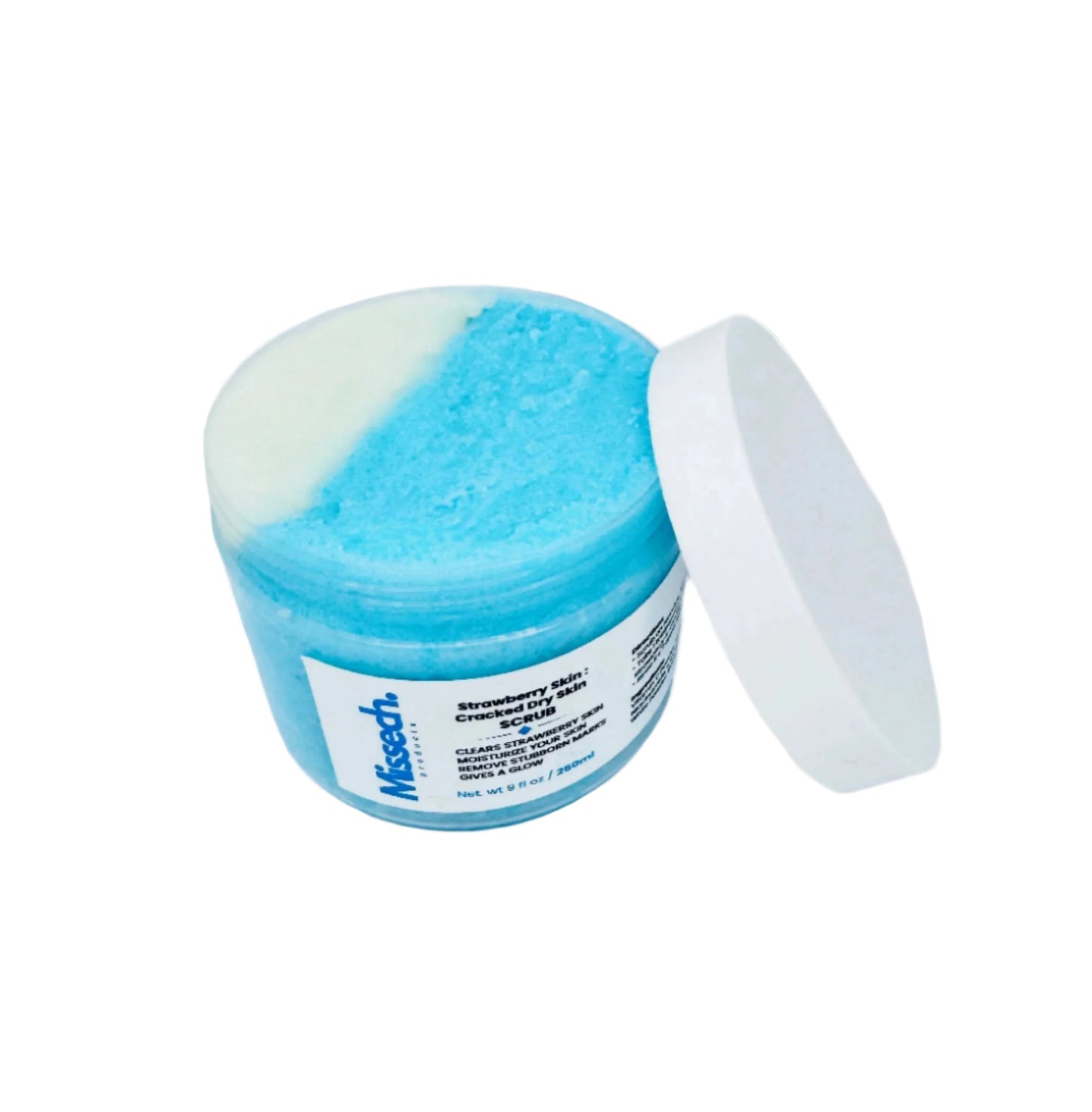 Strawberry Skin : Cracked Dry Skin Scrub