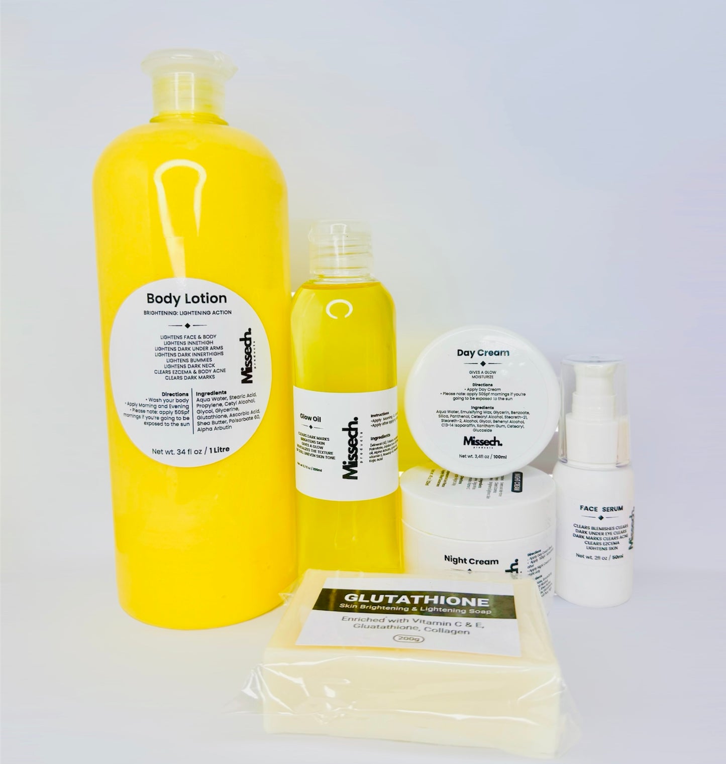 Face & Body Brightening Set 1L