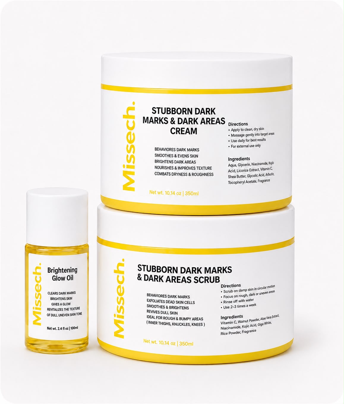 Stubborn Dark Marks & Stubborn Dark Areas Full Set