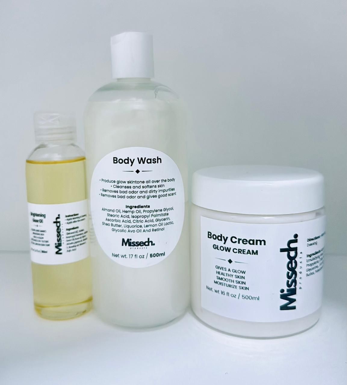 Body Glow Set - 500ml