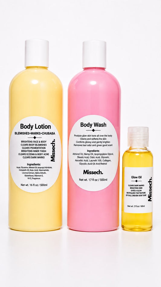 Blemishes,Pigmentation,Dark Marks:Spots 500ml Body Set