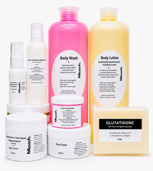 Blemishes, Pigmentantion , Dark Marks  Face body & Knuckle Set (Azelaic Acid)