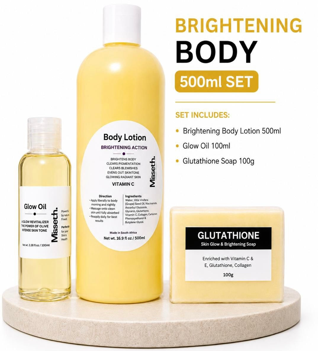 Body Brightening (Vitamin C) 500ml