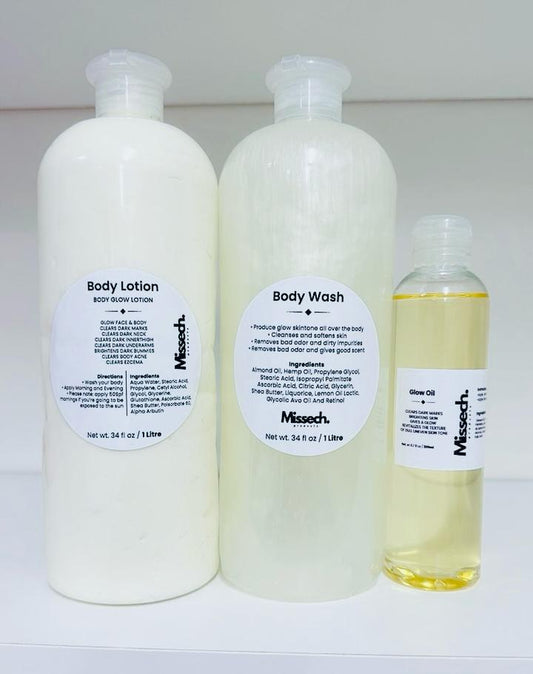  Body Glow Full Set - 1L