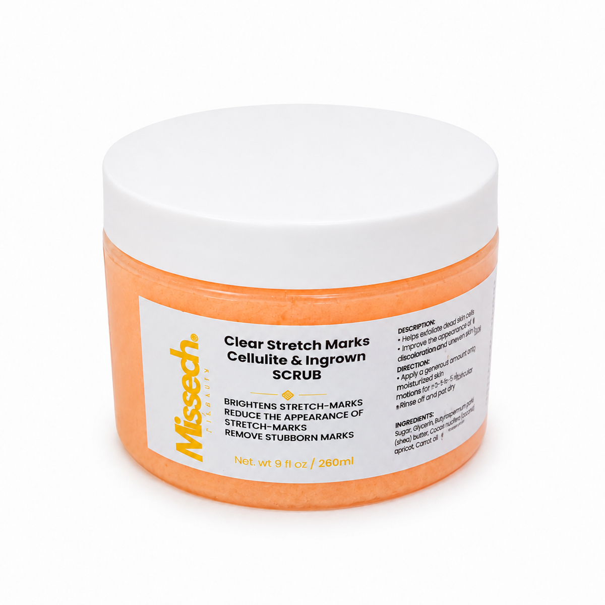 Stretch Marks: Ingrown:Cellulite Scrub