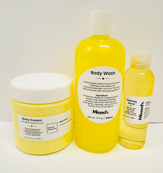  Body Brightening Cream Set - 500ml