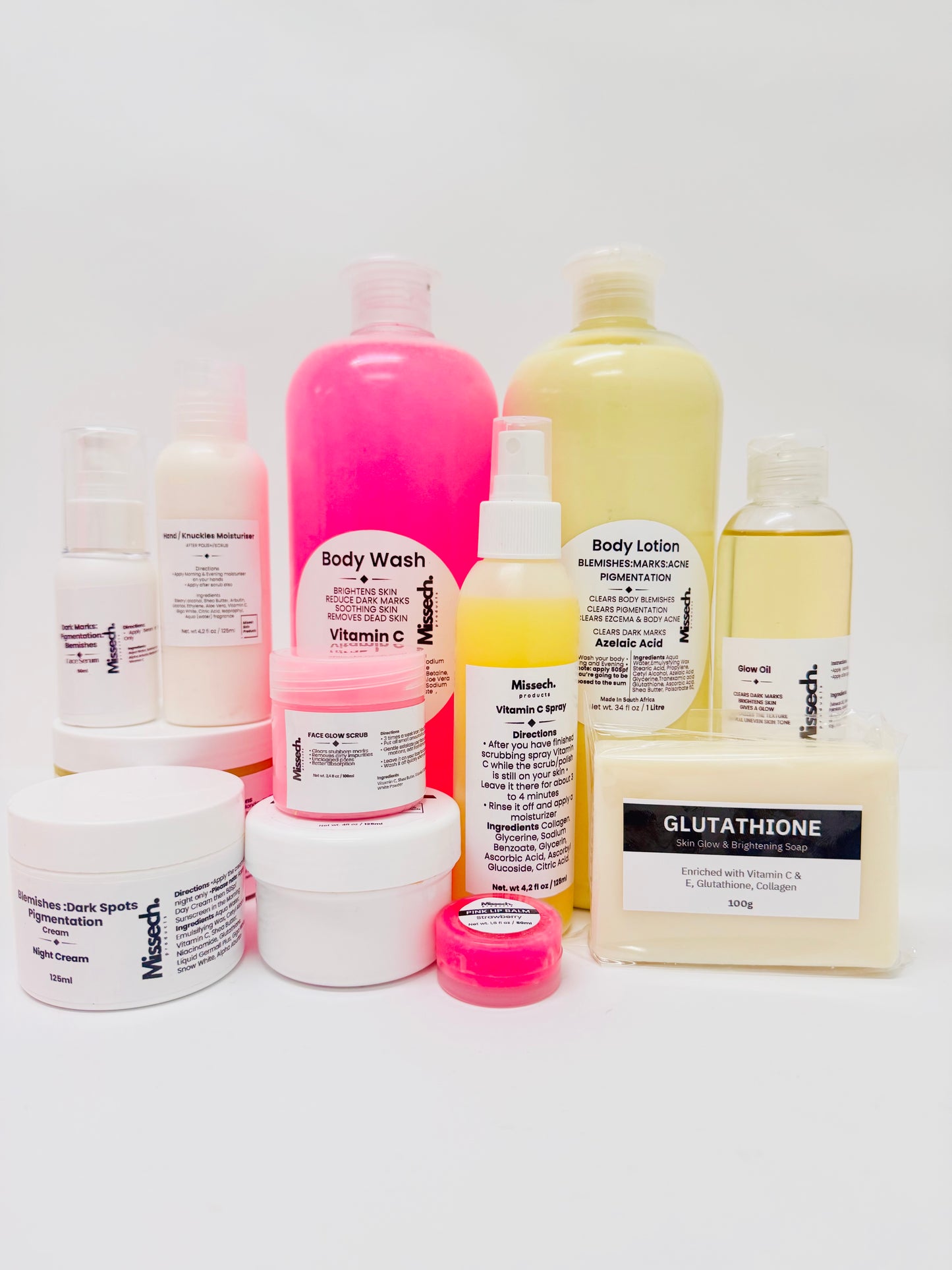 Blemishes, Pigmentantion , Dark Marks  Face body & Knuckle Set (Azelaic Acid)
