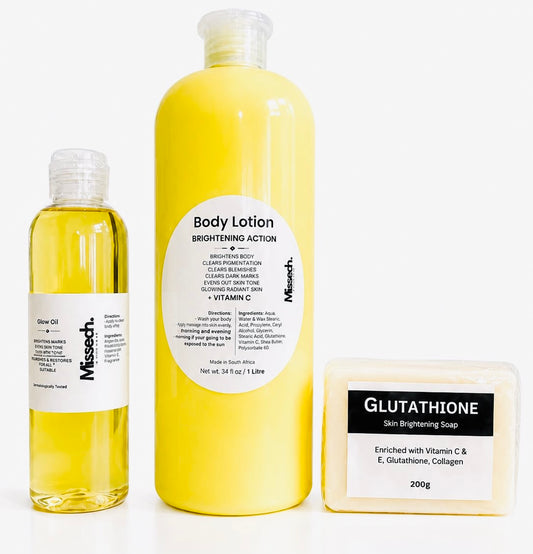Body Brightening Full Set (Vitamin C) 1L